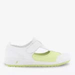 zuecos medicos verdes claro camille