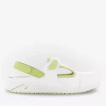 zapatillas comodas de trabajo verde claro