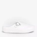 zuecos medicos blancos